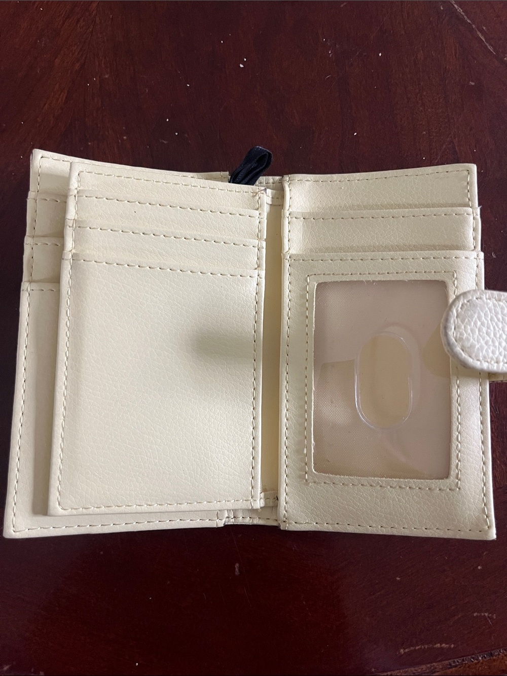 Pastel Yellow/Honeycomb Leather Mini bBifold Wallet.